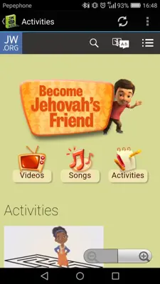 JW For Kids android App screenshot 3