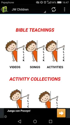 JW For Kids android App screenshot 4